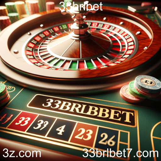 Descubra a Emoção da Roleta no 33brlbet